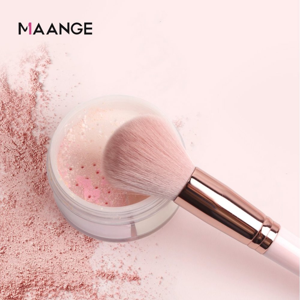 11Pcs Pink Makeup Brushes Set & Bag Cosmetic Tool - Picture 4 of 6